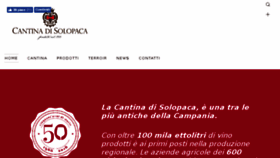 What Cantinasolopaca.it website looked like in 2018 (5 years ago)