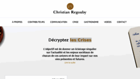 What Christian-regouby.fr website looked like in 2018 (5 years ago)