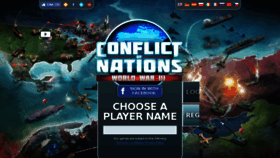 What Conflictofnations.com website looked like in 2018 (5 years ago)