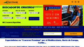 What Crucemar.com website looked like in 2018 (6 years ago)