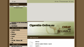 What Cigarette-online.eu website looked like in 2018 (6 years ago)