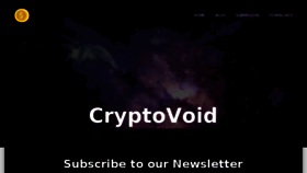 What Cryptovoid.net website looked like in 2018 (6 years ago)