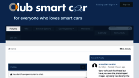 What Clubsmartcar.ca website looked like in 2018 (6 years ago)