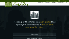 What Cityminded.org website looked like in 2018 (5 years ago)