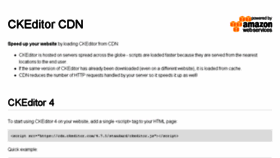 What Cdn.ckeditor.com website looked like in 2018 (6 years ago)