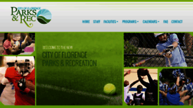 What Cityofflorenceathletics.com website looked like in 2018 (6 years ago)
