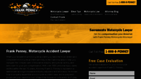What Calmotorcyclelawyer.com website looked like in 2018 (5 years ago)