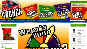 What Ccsnacks.com website looked like in 2018 (6 years ago)