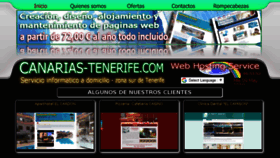What Canarias-tenerife.com website looked like in 2018 (6 years ago)