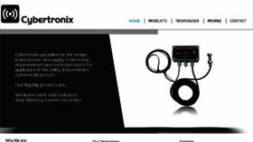 What Cybertronix.co.za website looked like in 2018 (6 years ago)