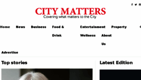What Citymatters.london website looked like in 2018 (6 years ago)