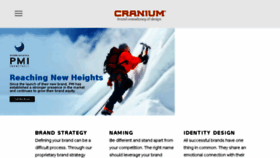What Craniumstudio.com website looked like in 2018 (6 years ago)