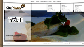 What Chefheads.de website looked like in 2018 (5 years ago)