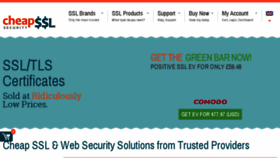 What Cheapsslsecurity.co.uk website looked like in 2018 (5 years ago)