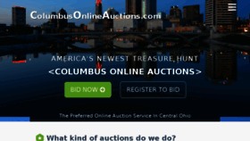 What Columbusonlineauctions.com website looked like in 2018 (5 years ago)