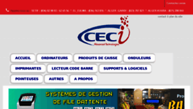 What Ceci-dz.com website looked like in 2018 (5 years ago)