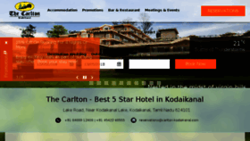 What Carlton-kodaikanal.com website looked like in 2018 (5 years ago)