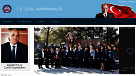 What Corlu.gov.tr website looked like in 2018 (6 years ago)