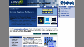 What Capturext.com website looked like in 2018 (5 years ago)