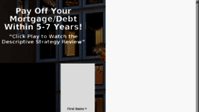 What Chopmymortgage.com website looked like in 2018 (5 years ago)