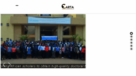What Cartafrica.org website looked like in 2018 (6 years ago)