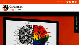 What Conception-logo.com website looked like in 2018 (7 years ago)