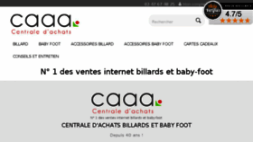 What Caaa.fr website looked like in 2018 (5 years ago)