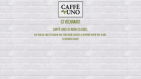 What Caffeuno.co.uk website looked like in 2018 (5 years ago)