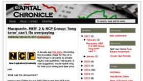 What Capital-chronicle.com website looked like in 2018 (6 years ago)