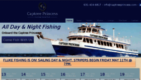 What Captreeprincess.com website looked like in 2018 (5 years ago)