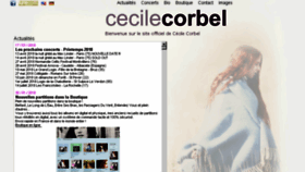 What Cecile-corbel.com website looked like in 2018 (5 years ago)
