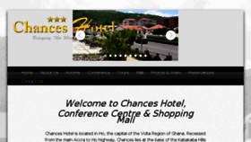 What Chanceshotel.com website looked like in 2018 (6 years ago)