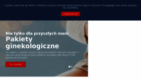What Clinica-medica.pl website looked like in 2018 (5 years ago)