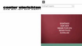 What Contur-einrichtung.de website looked like in 2018 (5 years ago)