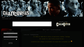What Crazycovers.net website looked like in 2018 (5 years ago)
