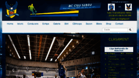 What Csusibiu.ro website looked like in 2018 (5 years ago)