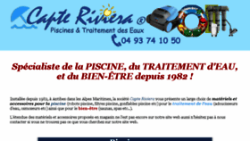 What Capte-riviera.com website looked like in 2018 (5 years ago)