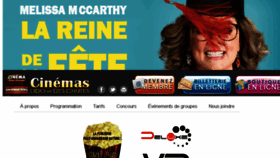 What Cine-detente.ca website looked like in 2018 (5 years ago)