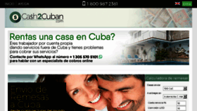 What Cash2cuban.com website looked like in 2018 (5 years ago)