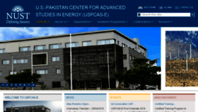 What Casen.nust.edu.pk website looked like in 2018 (5 years ago)