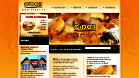 What Cidor.ro website looked like in 2018 (6 years ago)