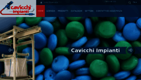 What Cavicchiimpianti.com website looked like in 2018 (6 years ago)