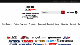 What Cctv.net website looked like in 2018 (5 years ago)