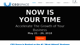 What Ceospaceinc.com website looked like in 2018 (5 years ago)