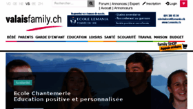 What Chablaisfamille.ch website looked like in 2018 (5 years ago)
