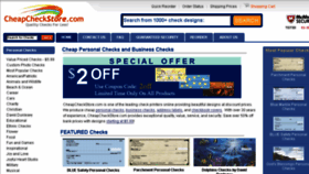 What Cheapcheckstore.com website looked like in 2018 (5 years ago)