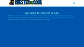 What Chesteriscool.com website looked like in 2018 (5 years ago)
