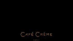 What Cafecremeparis.com website looked like in 2018 (5 years ago)