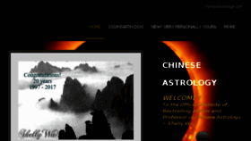 What Chineseastrology.com website looked like in 2018 (5 years ago)