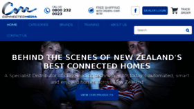 What Connectedmedia.co.nz website looked like in 2018 (5 years ago)